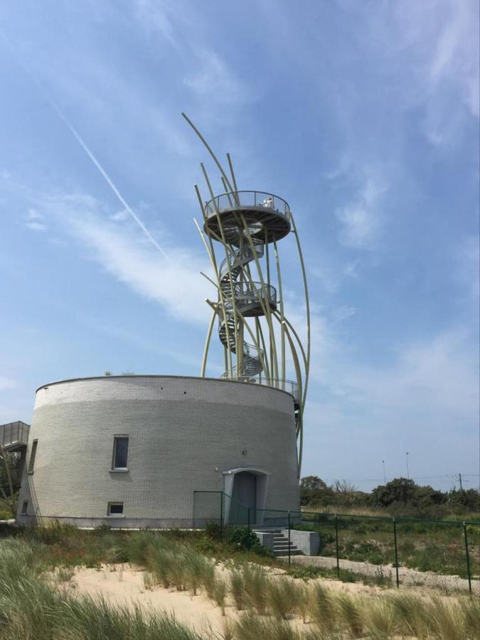 Beachstudio Westende With Sea View ミデルケルケ エクステリア 写真